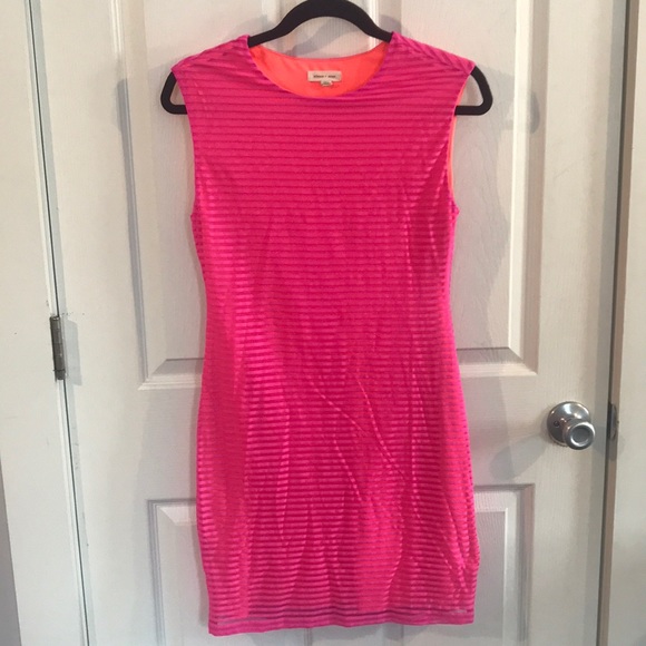 Neon Bodycon Dress - Picture 1 of 4